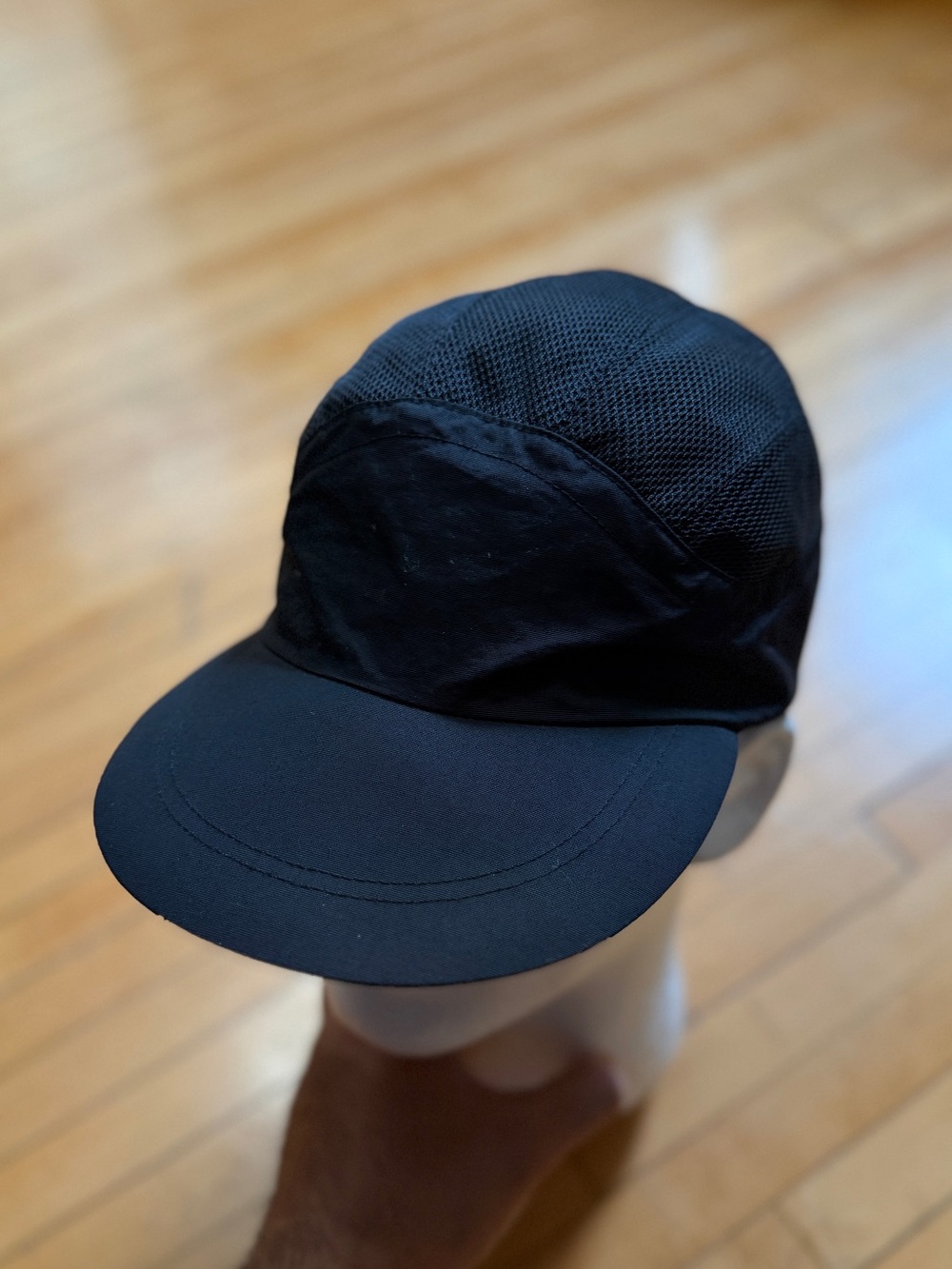 Supreme x Nike Air Trail Running Panel Hat FW17 Black Cap 3M Reflective OS